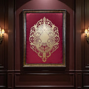 Gandaberunda – The Twin-Headed Power Symbol | Premium Metal Wall Art by Estudio