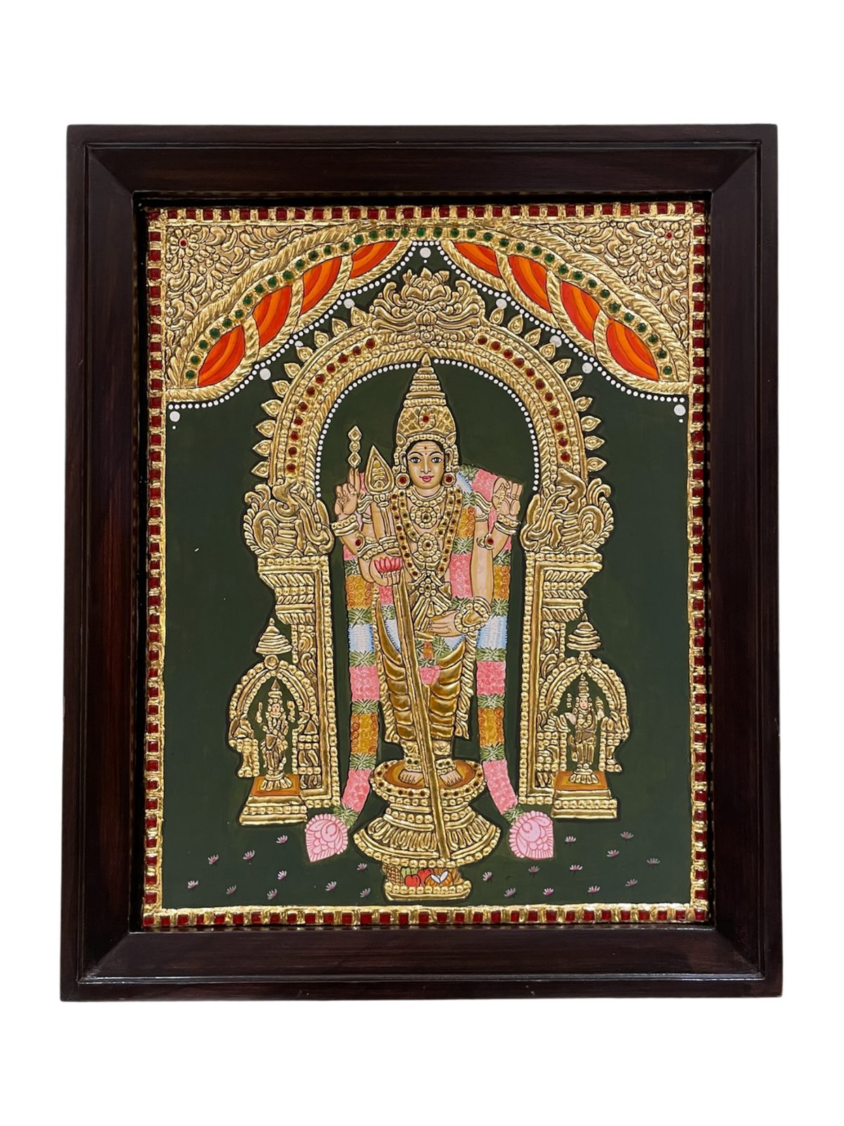 LORD MURUGAN – TANJORE PAINTING