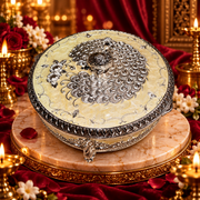 ✨ Pure Radiance: Sterling Silver Peacock Jewelry Box | Made by ESTUDIO ✨