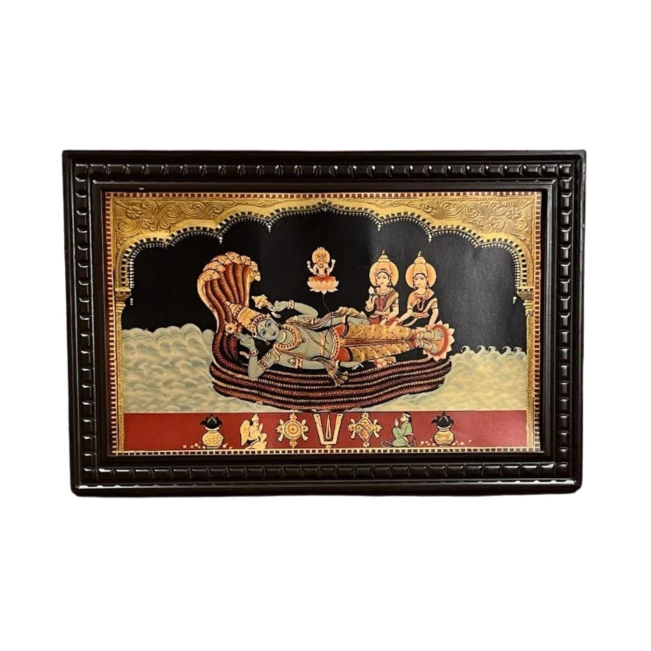 Ananthashayana with 7 Divine Elements – Premium Wall Art by Estudio