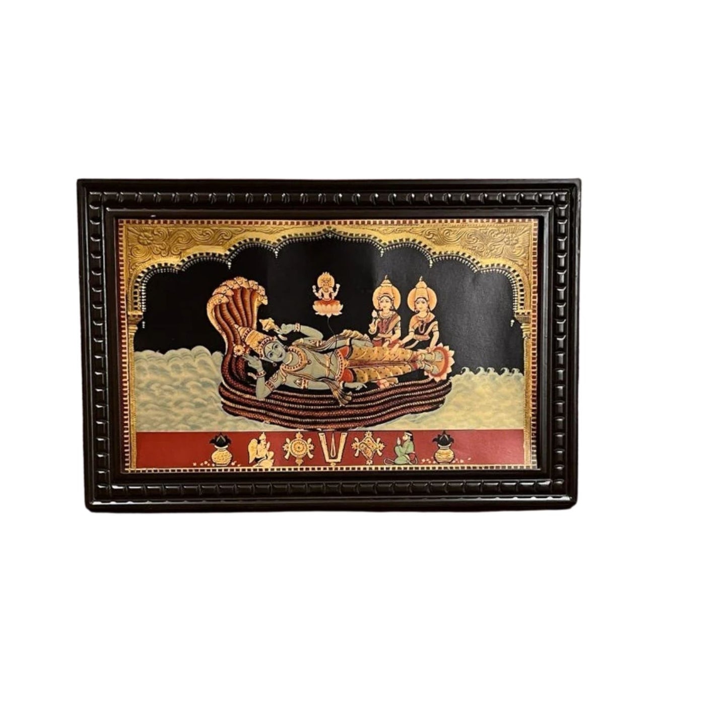 Ananthashayana with 7 Divine Elements – Premium Wall Art by Estudio