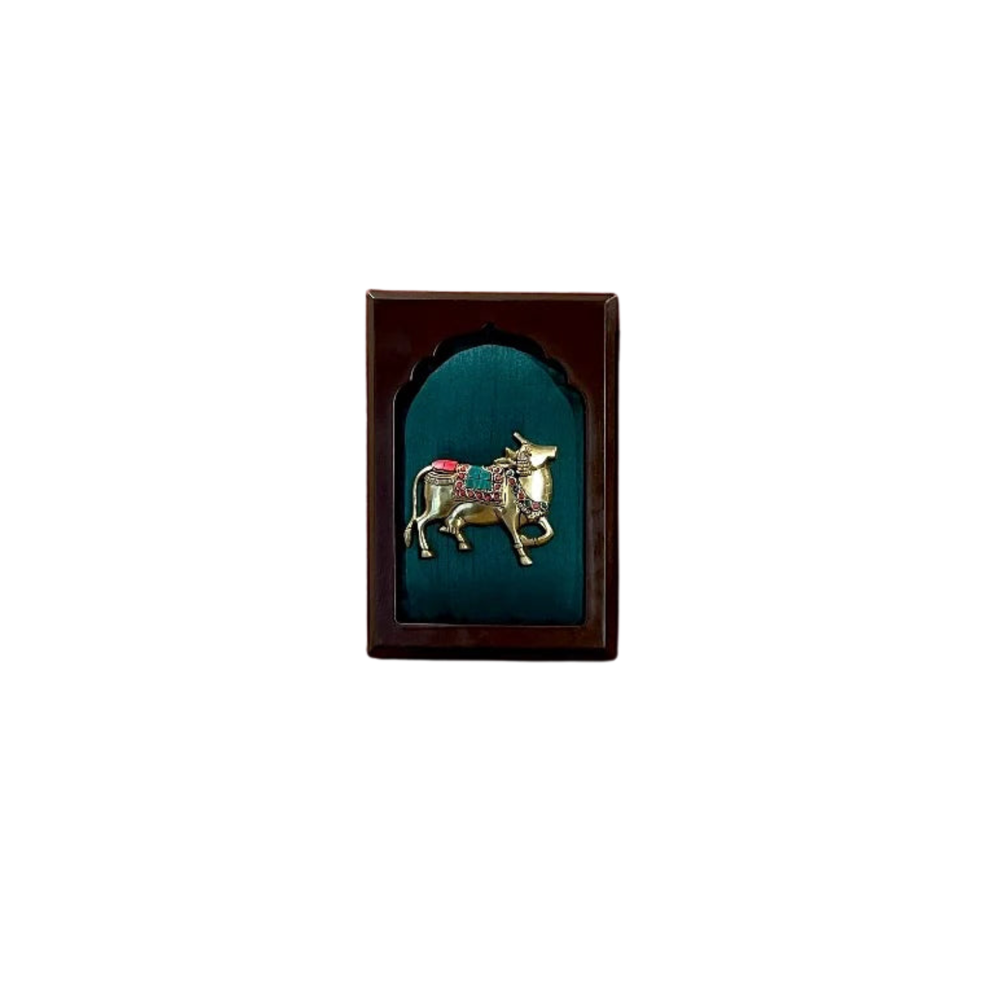Brass Green Wall Art Set