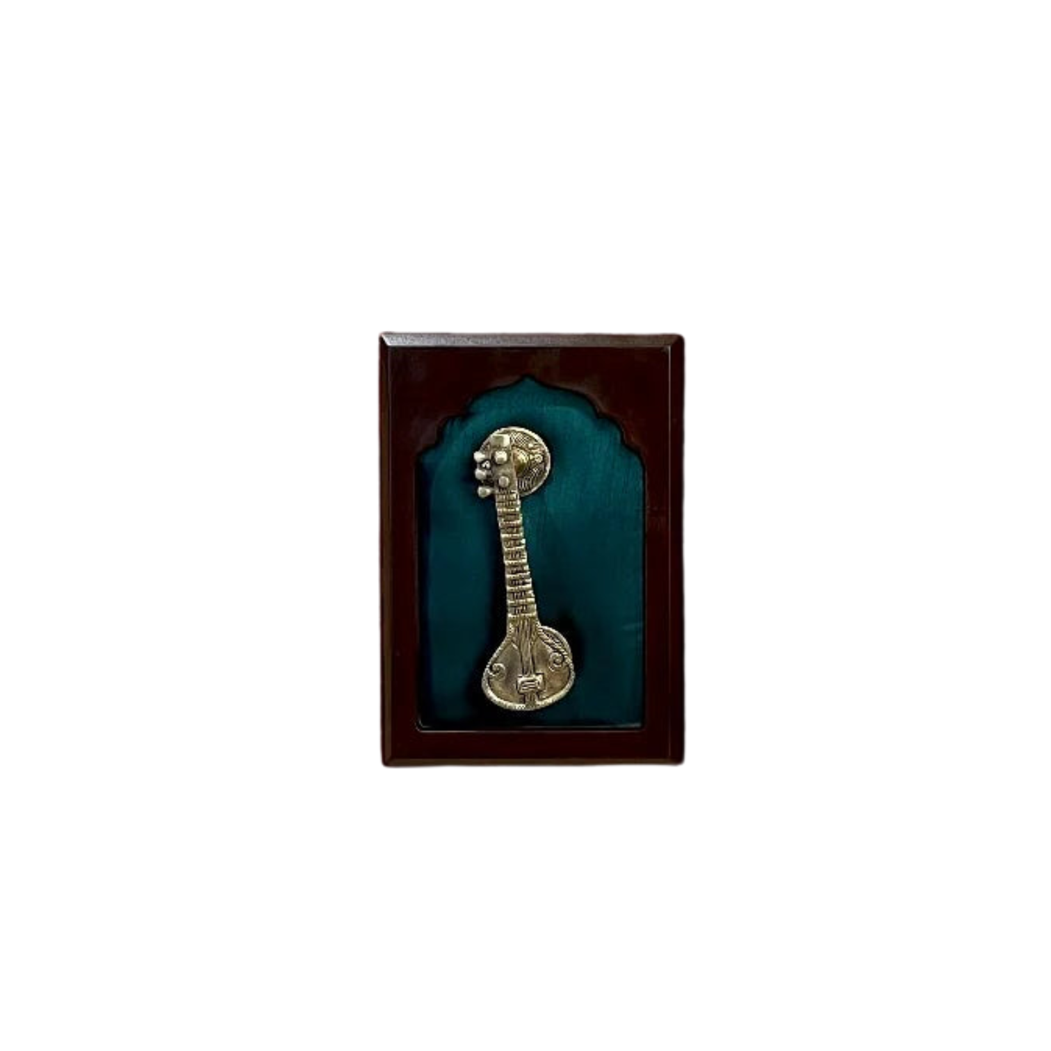 Brass Green Wall Art Set