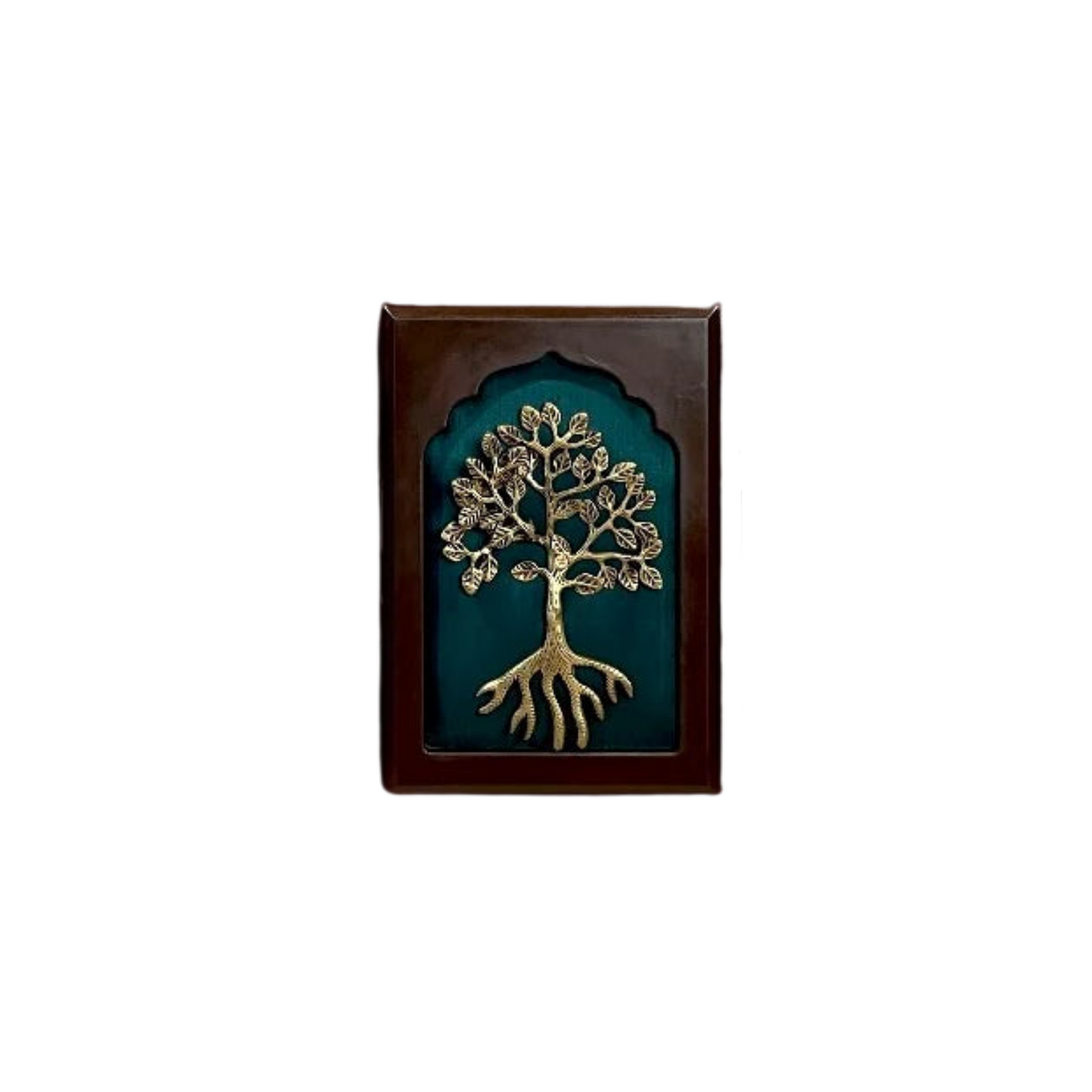 Brass Green Wall Art Set