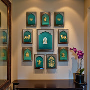 Green Wall Art Set with Kuber highlight