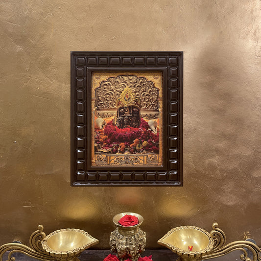 Dami Mata Gold Leaf Art in Wooden Frame