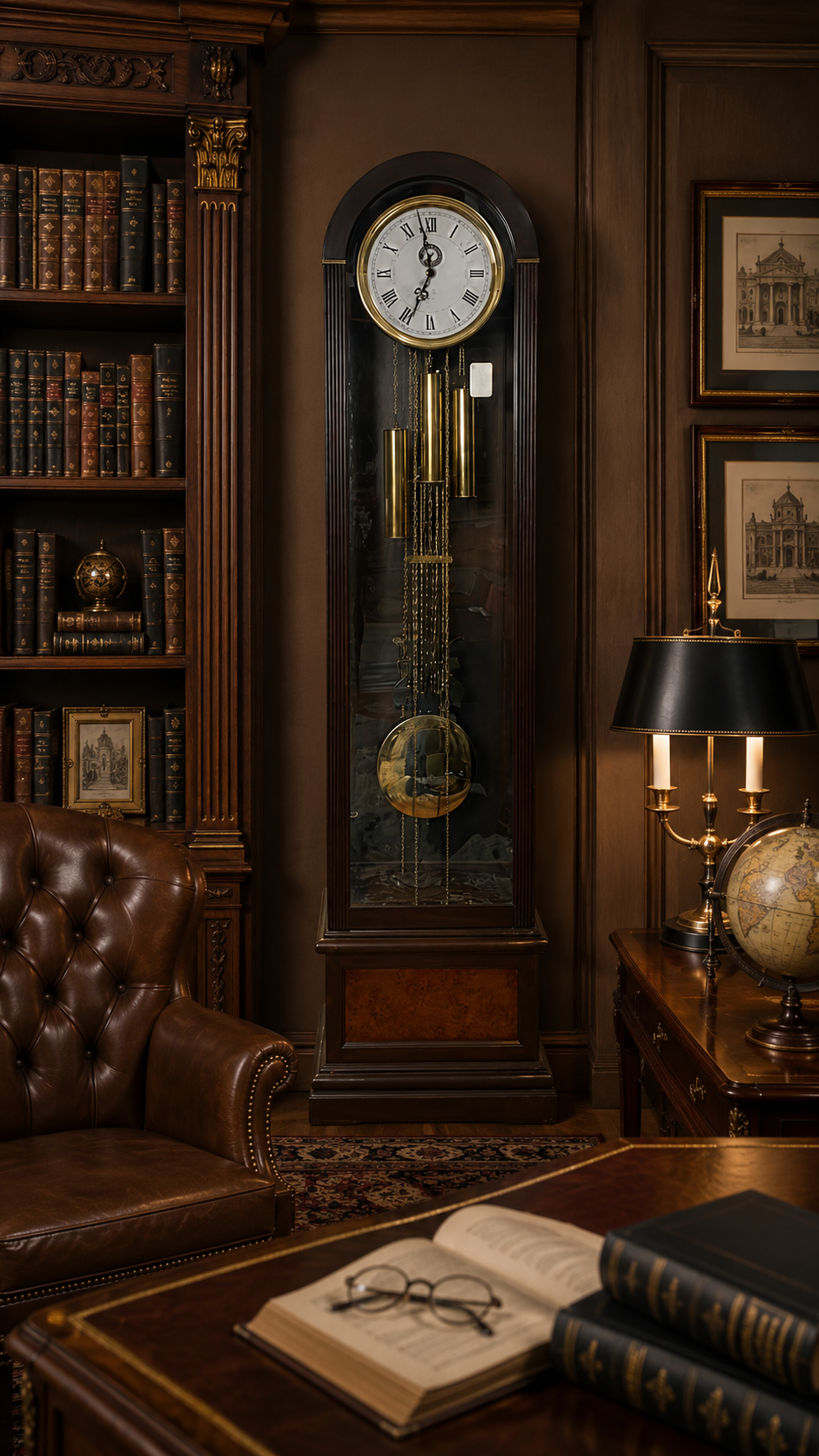 Vintage Grandfather Clock